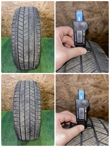 BS VRX3 215/60R16 21年 溝8~9分山