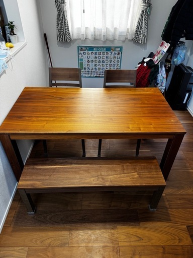 【ほぼ新品】ニトリ　ダイニングテーブルセット