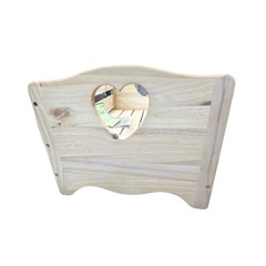 【ドリーム池田店♪ジモティ割対象品】未使用品　木製ペット用ベッド【15239】の画像