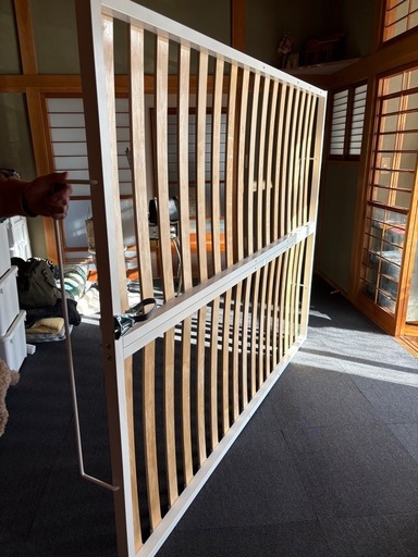 【値下げしました】IKEAのキングサイズベッド