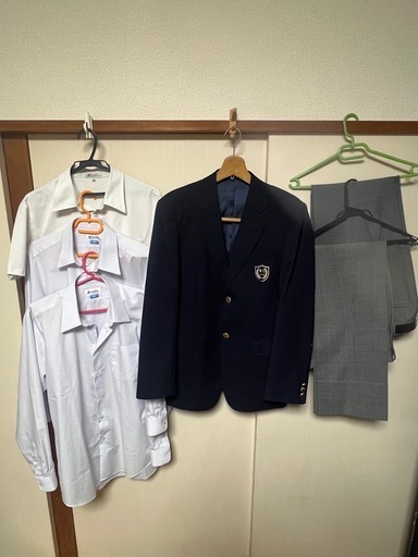 美品　白根高校男子制服一式