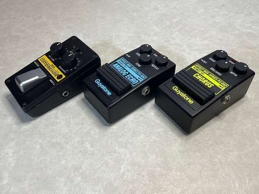 【希少】ギター COMPRESSOR エコー コーラス ボリュームペダル