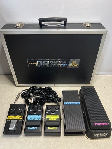 【希少】ギター COMPRESSOR エコー コーラス ボリュームペダル
