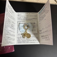 Samantha Vega サークルビジューリボンファスナーチャームの画像