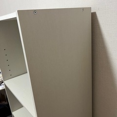 相談中　2点セットカラーボックス グレーホワイト 美品  の画像