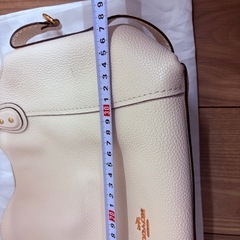 COACH コーチ ハンドバッグ ショルダーバッグ 2way ベージュ レザーの画像