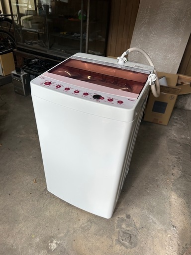 2021年/ハイアール　縦型洗濯機5.5キロ(ピンク)
