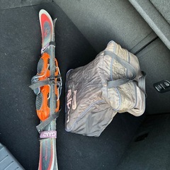 ショートスキー　ブーツ付属
の画像