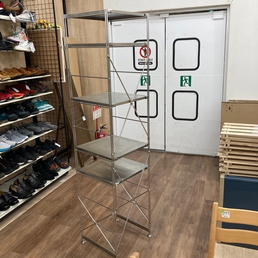 【無印良品】4段ステンレスユニットシェルフをご紹介します！