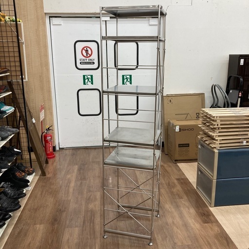 【無印良品】4段ステンレスユニットシェルフをご紹介します！