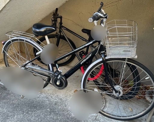 ブリジストンカゴ付き自転車