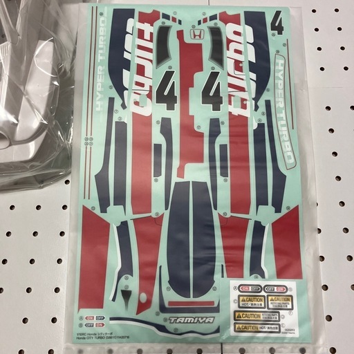タミヤ1/10RCホンダシティターボ、ラジコンカーデッドストック品‼️超