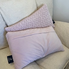 クッション中身   クッションカバー付き 2個セットの画像