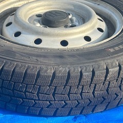 ダンロップスタッドレスタイヤ4本セット(値下げ！)の画像