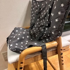 携帯用ベビーチェア　固定ベルト　お食事用の画像