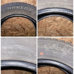 ダンロップ WM02 215/60R17 2023年製 残溝約9mm後半 4本 スタッドレス の画像