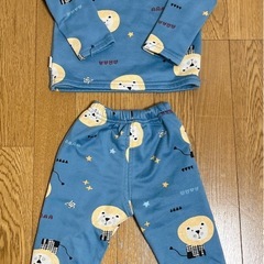 まとめ売り5点 ベビー キッズ 冬服 パジャマ 肌着 オール80cmの画像