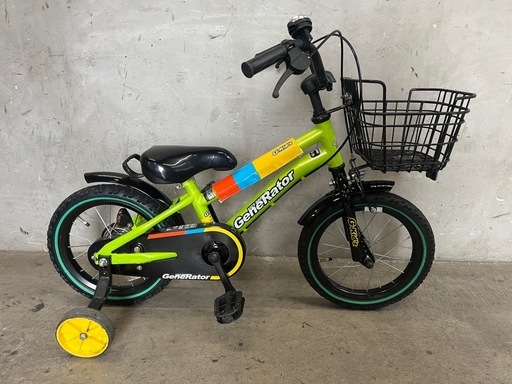 NO.130 子供自転車 エンドウ商事 GENERATOR ジェネレーター 補助輪　14インチ