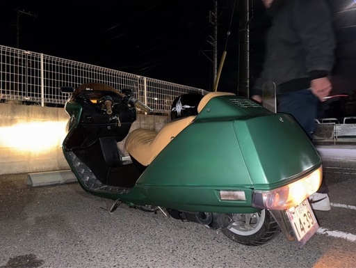 【値下げ】フュージョン純正マフラー　湯たんぽ フュージョン 湯たんぽ マフラー