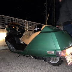 フュージョン　湯たんぽ型　純正　マフラー　　　の画像