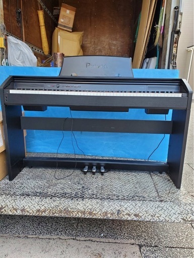 足立区手渡し　CASIO Privia 電子ピアノ(PX-750) CASIO Privia PX-750 BK カシオ電子ピアノ88鍵盤足立区手渡し (ka