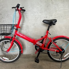 NO.128 折りたたみ自転車 CAPTAIN STAG キャプテンスタッグ 20インチの画像