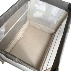 ベビーベッド　ココネルエアー　ブラウン の画像