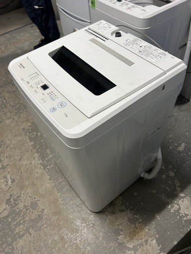 お買得☆美品☆2023年製☆マックスゼン☆5k☆ホワイト色☆激安洗濯機☆ 