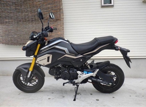 【美品】ホンダ GROM 125cc 2020年モデル(4速)