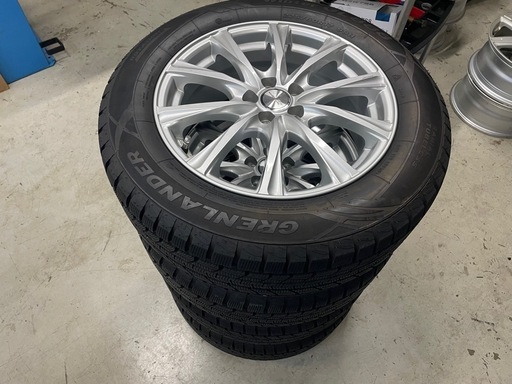 スタッドレス４本セット　バリ山