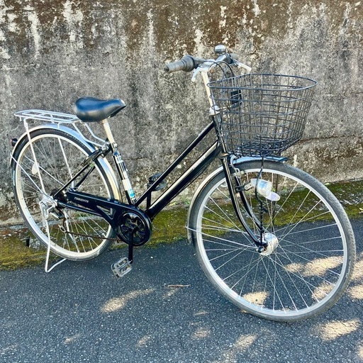 お取引感謝【宮崎県の方に】２７インチ・シティーサイクル・変速あり・学校登録は不可？