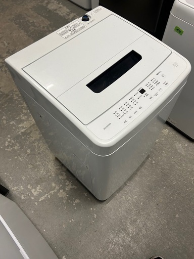 お買得☆美品☆アイリス☆2024年製☆5k☆ホワイト色☆激安洗濯機☆