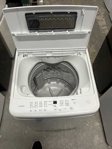お買得☆美品☆アイリス☆2024年製☆5k☆ホワイト色☆激安洗濯機☆