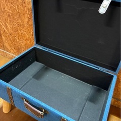 A0504 トランク風収納スツール 使用感ありの画像