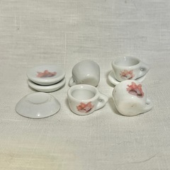 ミニチュアお茶会セットの画像