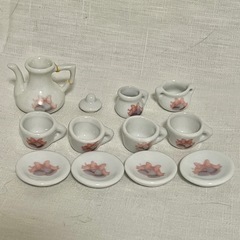 ミニチュアお茶会セットの画像