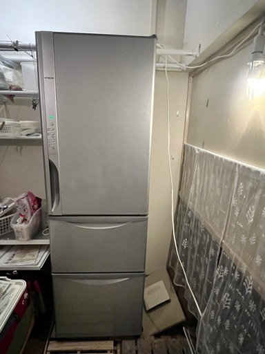 日立 ショップ 3ドア 真ん中野菜室 冷蔵庫 自動製氷 R-K320FV 地域限定