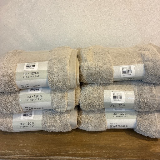 ニトリスリムバスタオル33cm×120cm (ドルチェ) 新静岡の家庭用品《バス