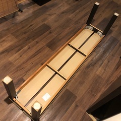 IKEA 木製ベンチの画像