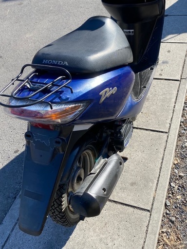HONDA4サイクル DIO実動現状　左右ミラー、タイヤ前後新品入れ替え、バッテリー新品‼️格安‼️