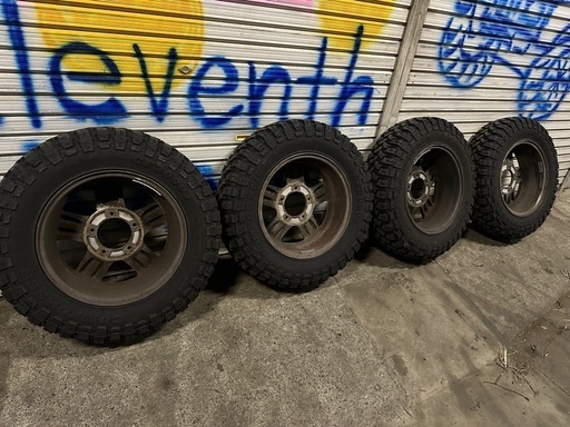 ジムニー　JB23 アルミホイール　コンフォーサー　185/85R16 MTタイヤ　4本セット