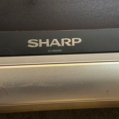 SHARP テレビ訳ありの画像