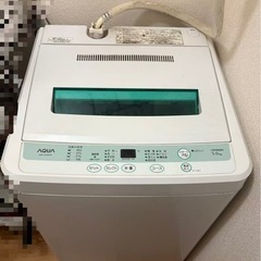 洗濯機　テレビの画像