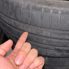 18インチタイヤ2本の画像