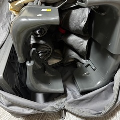 ココネルエアーAB ベビーベッド グレーの画像