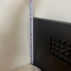 収納付きシングルベットの画像