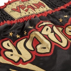 VENUMムエイタイショート-ブラック／ゴルド-XLの画像