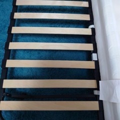 ソファベッド　フレーム　カバー付きの画像