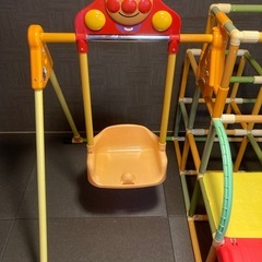 【受付再開】アンパンマンジャングルジム　 うちの子天才！ブランコパークDX 滑り台　の画像