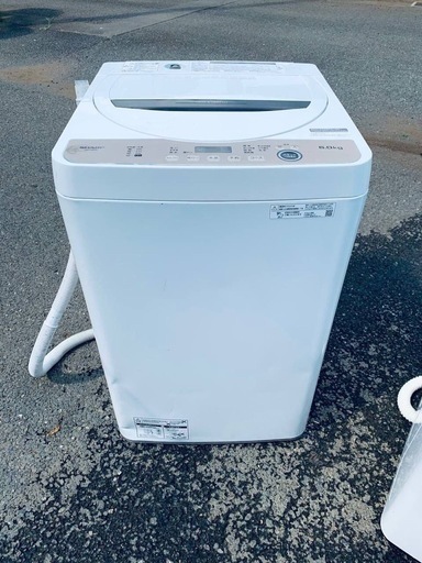 ?SHARP 全自動電気洗濯機  ES-GE6G-T